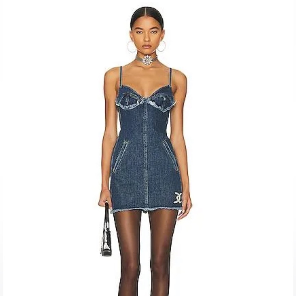David Koma Denim Dress
